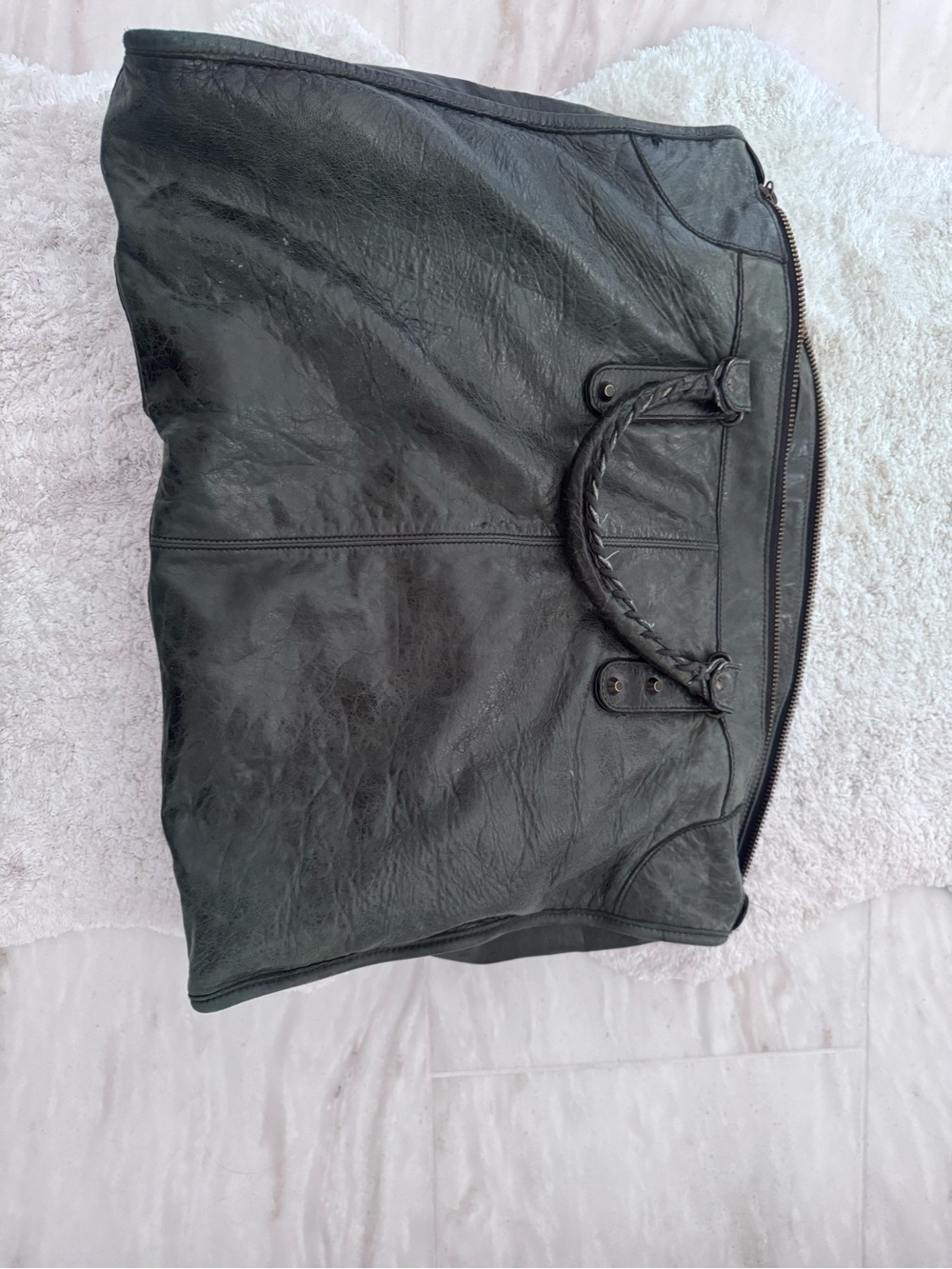 Balenciaga Le City Leather Tote Bag - Picture 2 of 3